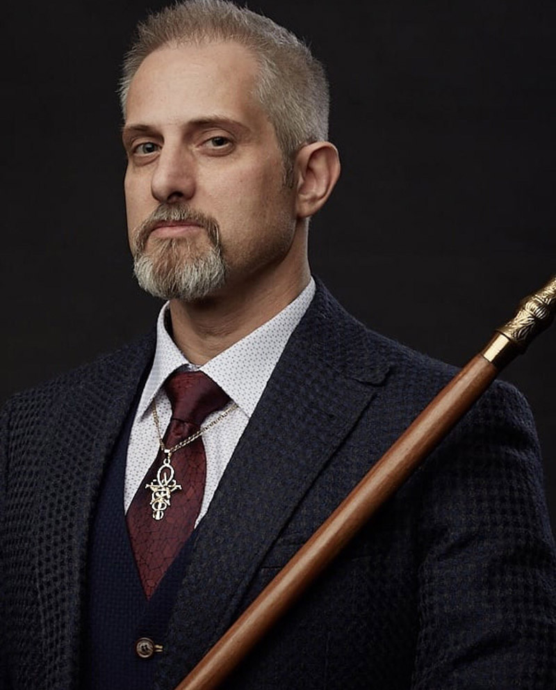 Portrait of Dave THOR Lanyon